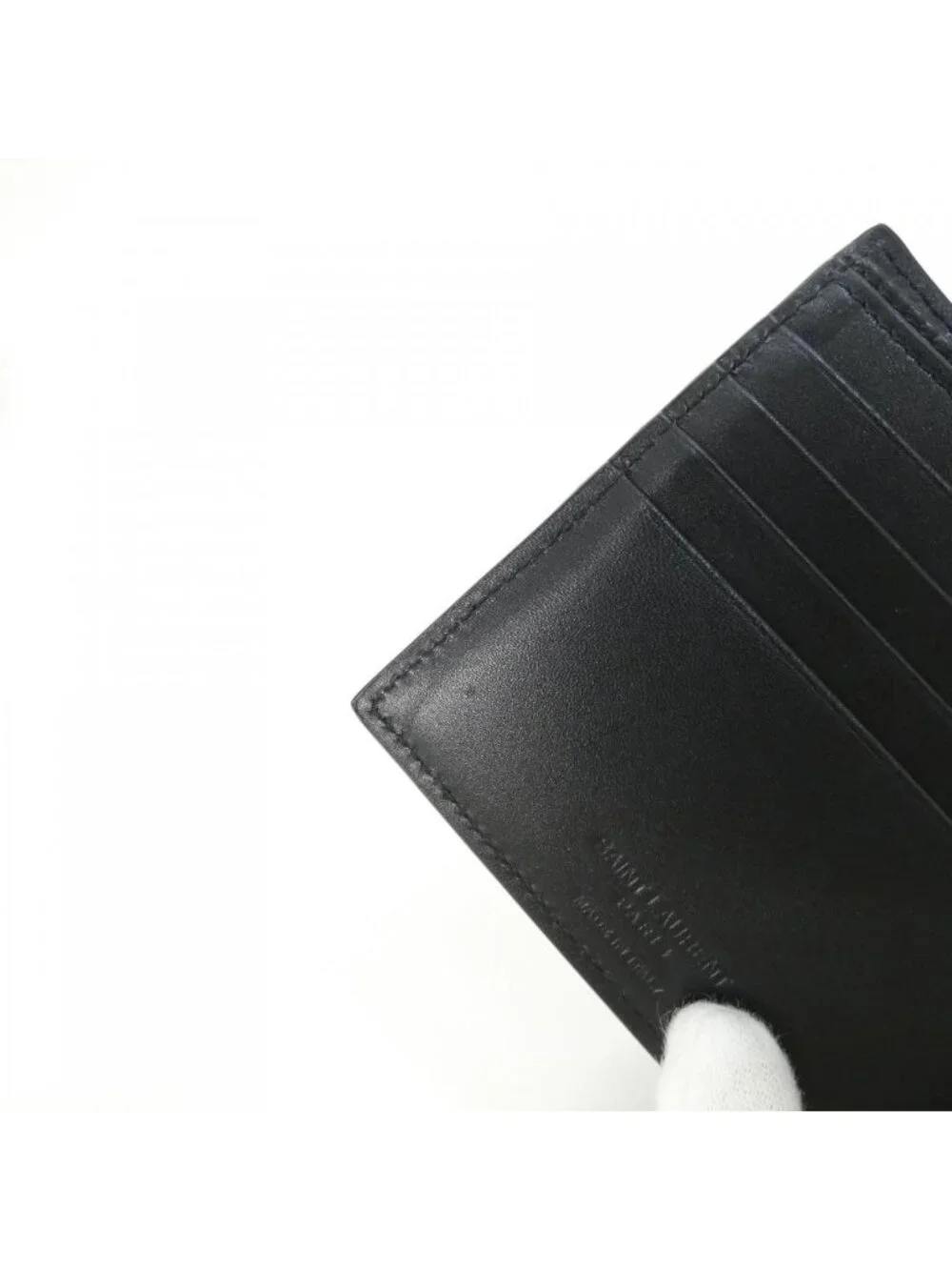 ★SOLD★ Saint Laurent Wallet Black - Picture 8 of 10